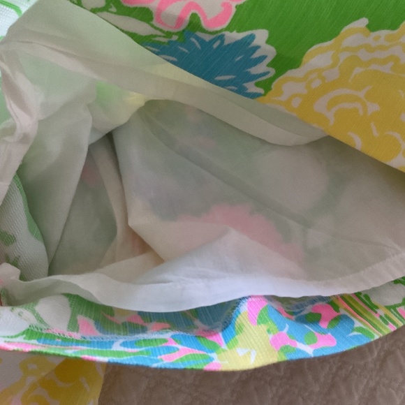 Rare Lilly Pulitzer Gianni Gretchen Romper Hibiscus Stroll - Picture 4 of 6